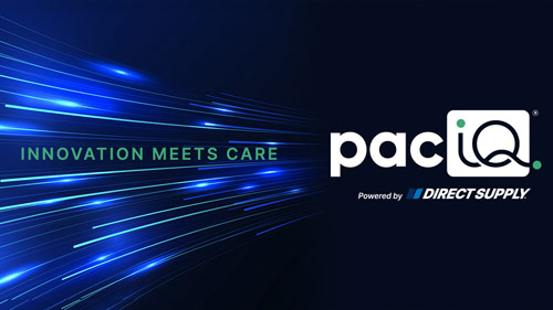 DS smart technology brings EMR connectivity as a caregiver takes vitals.