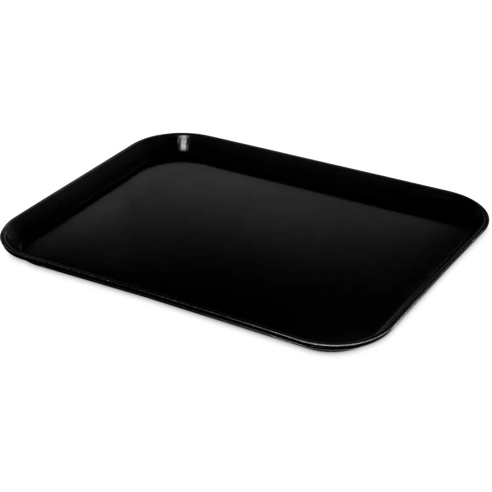 black food tray